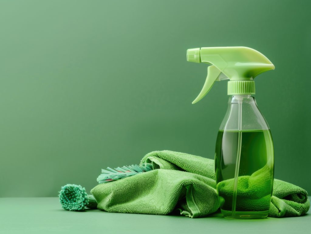 ecofriendly cleaning products table
